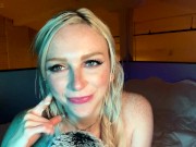 ASMR Girlfriend Dresses Up As Princess ELSA For You POV Personal Attention Before Bed - Remi Reagan 13/16