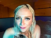 ASMR Girlfriend Dresses Up As Princess ELSA For You POV Personal Attention Before Bed - Remi Reagan 14/16