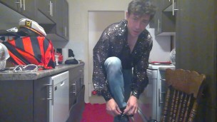 Maolo & A College Buddy's Halloween Gag Turns into Wild Sex!