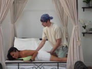 Stepson Massages Stepmom to Help Her Relax 6/16