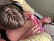 HORNY STEPSISTER OBSESSES WHEN I CUM INSIDE HER 4/16