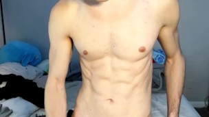 College dorm mate shows you his big dick