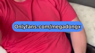 Helicopter a giant cock for onlyfans ~ Solo Male Masturbation