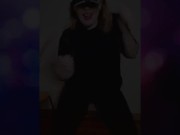 Mistress dressed up as an officer and ready to gag you then take you in 8/16