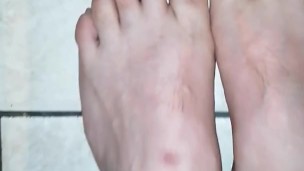 My stinky dirty womanized feet