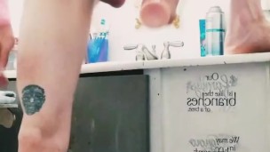 chole fields pees blue sweat pants