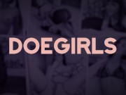 DOEGIRLS – Hot Blonde Lucy Heart Rubs Her Perfect Pussy Till She Cums