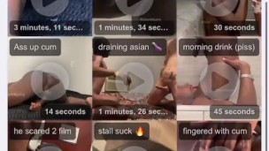 21 YROLD BLACK CUMSHOT
