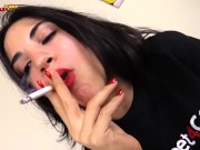 Magena Yama dildo ride wearing nylons 3/16