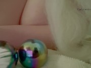 Carlycurvy loves to play with your balls! Dirty talk and teasing!  6/16