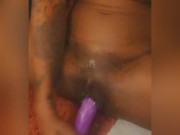 Ebony Pussy Play Smoke Sesh 15/16