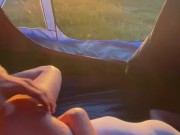 Young Couple Fuck In A Tent 15/16