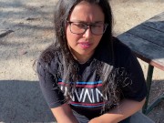 PROPUESTA INDECENTE A LATINA CACHONDA EN EL PARQUE
