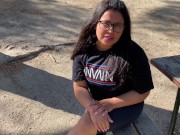 PROPUESTA INDECENTE A LATINA CACHONDA EN EL PARQUE 3/16