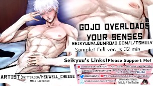 Gojo Satoru X Male Listener - INFINITE PLEASURE (Jujutsu Kaisen ASMR) Art: Twitter @Heuwell_cheese
