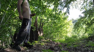 Forest masturbation