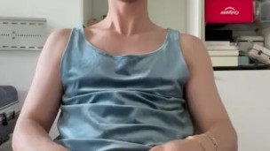 jerking off in my room，cum more time so high～