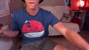 enjoy touching a hard cock