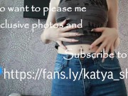 HE PUSHED MY JEANS OFF AND FUCKED MY TIGHT PUSSY 1/16