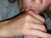 I Told Him Just The Tip.. "Cum dripping Compilation" Part 1 (Juicy-lousie)
