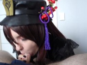 petite Hu Tao gets fucked in all holes + footjob | Genshin Impact - Sunako_Kirishiki 6/16