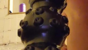 Wrecking my cum filled ass