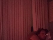 Recording up cute milfs night dress with panties shot 8/16