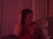 Recording up cute milfs night dress with panties shot part 2 2/16