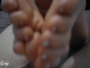 Sexiest Footjob ❤️ | Miley Grey 6/16