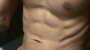 Locker Room Cumshot - Left a surprise in one of the lockers