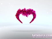 Talking B out of sex, 1st post-COVID orgasms, colonoscopy scheduled and lots more behind the scenes - Lelu Love 2/16