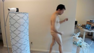 Muscle God has summoned You to Watch Him Jerkoff! Welcome to Paradise!