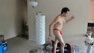 Maolo the Bodybuilder takes a Buddy to His XXX Dressing Room!