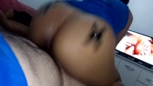 how delicious to see a bitch taking cock in the ass in porno jumping non-stop smashing my pussy