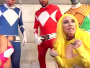 Whorphing Rangers! (Starring Cherie DeVille & Misha Montana) 4/16