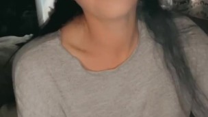 Come 420 and cum with me, sexy milf does bong hits and rubs her soaking wet pussy