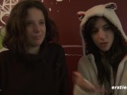 Ersties: Sexy Babes Have Lesbian Fun In The Spa 9/16