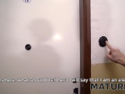 MATURE4K. Mature client in red does it upon request of the powerful boy 2/16