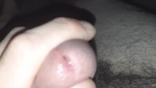 Super horny chubby guy late nite wank and cum (with lots of pre cum)
