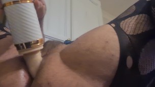 Sissy CD Stretching Tight Hole