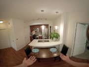 Busty Blonde Stepmom Titty fucks stepson 2/16