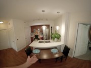 Busty Blonde Stepmom Titty fucks stepson 3/16