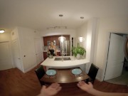 Busty Blonde Stepmom Titty fucks stepson 4/16