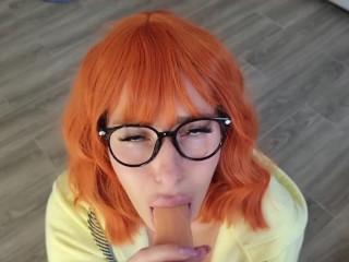 TruuTV Read head Kate with endless Throat POV dildo sucking