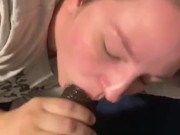 Part 1 of throat fucking my side bitch  13/16