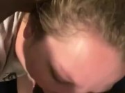 Part 1 of throat fucking my side bitch  8/16