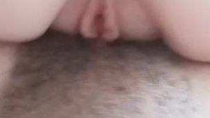 Tribbing my pussy toy Needed to cum Soo bad