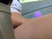 Got Horny In The Drive Thru So I Play w My Pussy In The Car 16/16