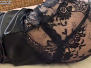 Popular high heels with stockings， Night view hotel casual sex 8/16