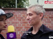 BUMSBESUCH - Big Ass Ebony Sunny Star Offer Her Pussy To Amateur Man - LETSDOEIT 3/16